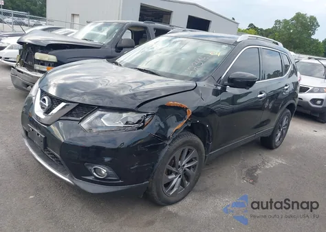 2016 Nissan Rogue Sl из США, поврежденный, VIN 5N1AT2MV8GC914000